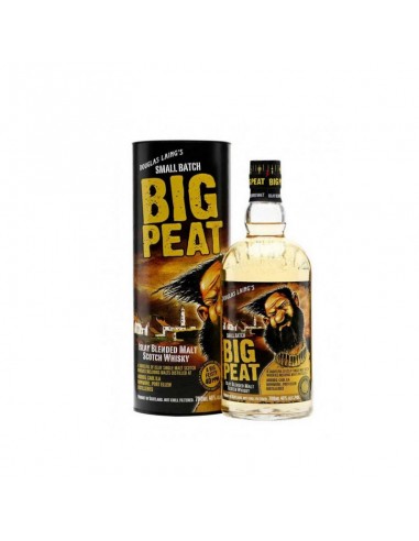 Les5CAVES - Big Peat - Blended Malt Whisky Ecossais 46% Douglas Laing, Islay Blended Malt - 70cl avec étui