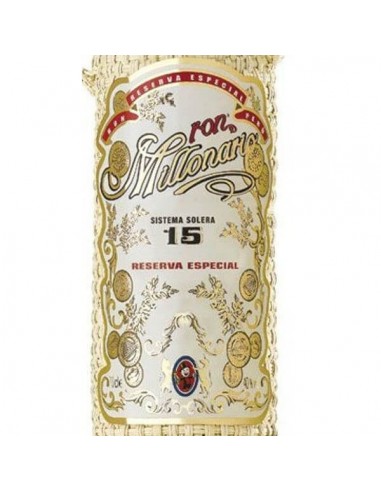 Les5CAVES - MILLONARIO SOLERA 15 Rhum vieux - Solera - 70CL 40°