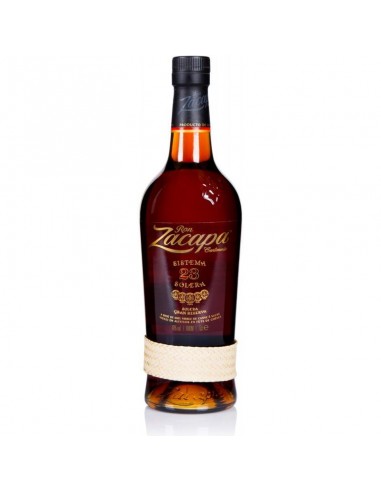 Les5CAVES - ZACAPA - RHUM HORS D'ÂGE - 23 ANS - SOLERA - 70CL - 40°