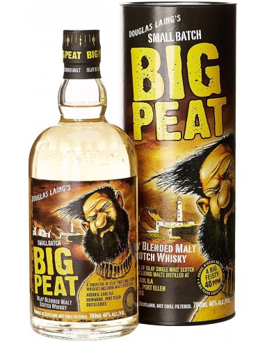 Les5CAVES - Big Peat Scotch Whisky Ecossais, Douglas Laing, Islay Blended Malt, 70CL