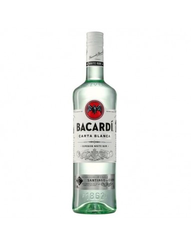 Rhum Bacardi Carta Blanca - Rhum blanc - Puerto Rico - 37,5%vol - 100cl