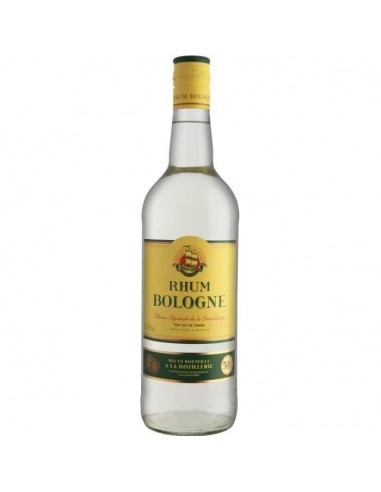 Rhum Bologne - Rhum agricole blanc - Guadeloupe - 50%vol - 100cl