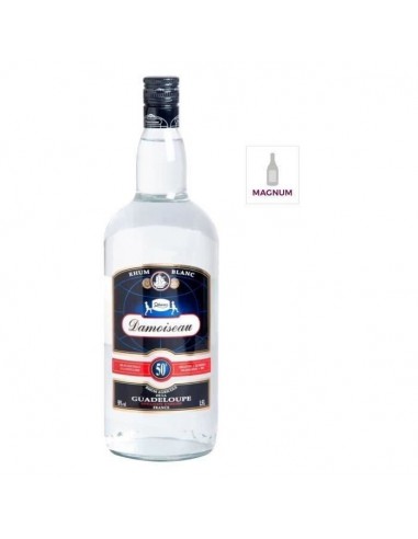 Rhum Damoiseau - Rhum agricole blanc - Guadeloupe - 50%vol - 150cl