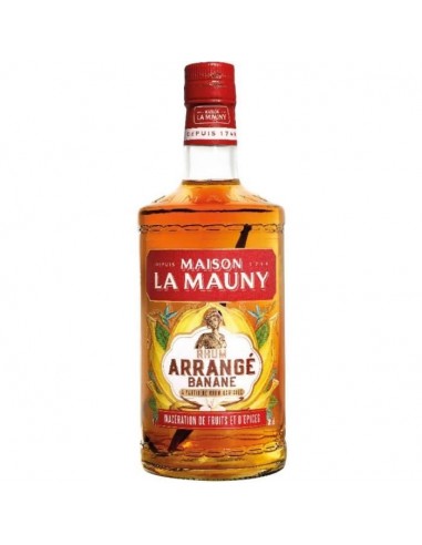 Maison La Mauny - Rhum Arrangé Banane - 30% - 70 cl