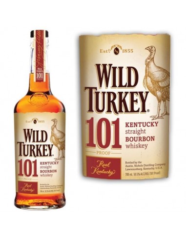 Whiskey Wild Turkey 101 - Kentucky Bourbon - USA - 50,5%vol - 70cl