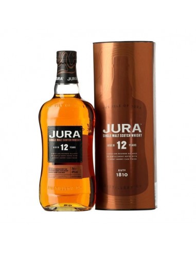 Whisky Ecosse Jura 12 Ans Single Malt Scotch - 40% 70cl