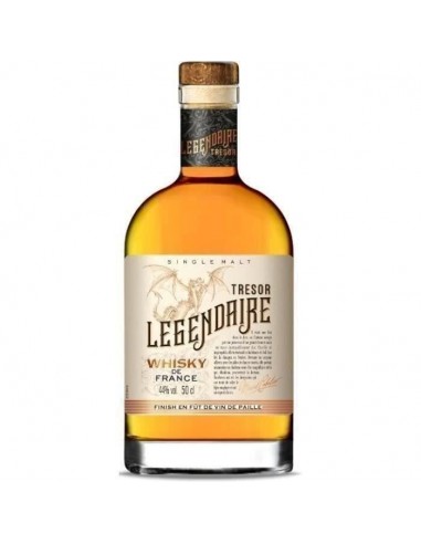 Legendaire Single Malt Whisky de France  Finish en fût de vin de paille  44%vol  50cl