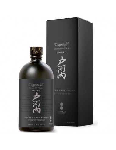 Togouchi - Finition Tourbée - Blended Whisky Japonais - 40,0% Vol. - 70 cl - Etui