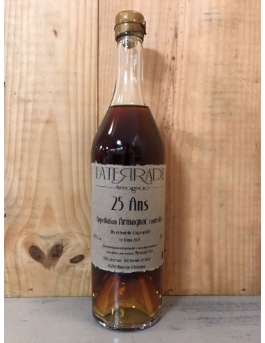 LATERRADE 25ans Brut de Fût 42° Armagnac 70cl