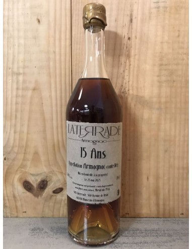 LATERRADE 15ans Brut de Fût 40° Armagnac 70cl