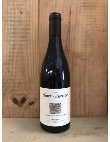 BINET JACQUET Grande Réserve de SCHISTE 2017 Faugères 75cl Rouge