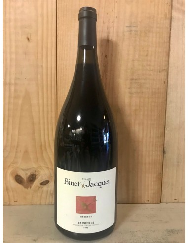 BINET JACQUET Réserve 2019 Faugères 150cl Magnum Rouge