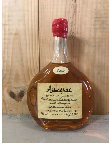 DOMAINE ENTRAS Armagnac 5 ans 42,5° 70cl Basquaise