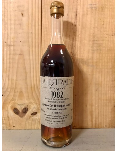 LATERRADE 1982 Domaine La Coste Lacourtoisie Brut de Fût 40,1° Bas Armagnac 70cl