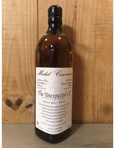 MICHEL COUVREUR The Unexpected no2 2011 50° 70cl Single Malt France