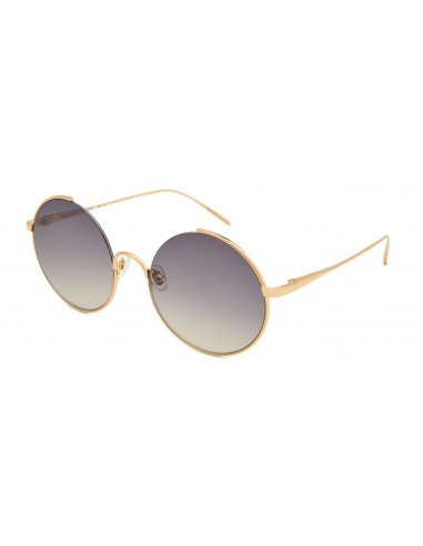 Lunettes de Soleil Femme Authentique GIGI BARCELONA modèle BALI  en métal Titanium Doré