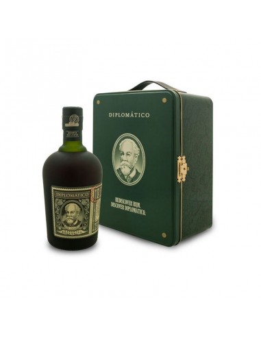 Coffret valise collector Diplomatico Reserva Exclusiva Rum 40° 70cl