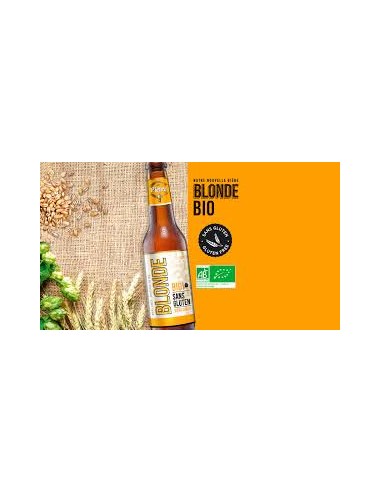 Pack Pietra Bière Corse blonde bio sans gluten 5,5% bouteille 12x33cl - Corse