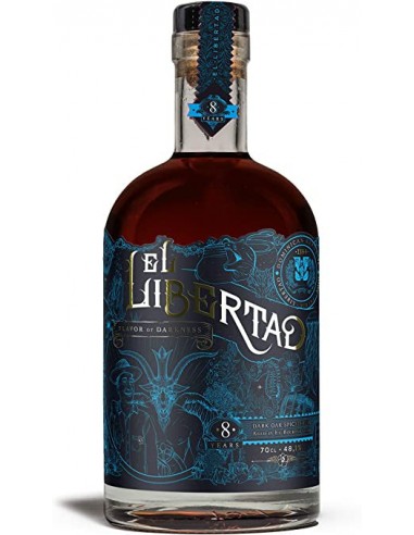 Les5CAVES - Rhum El Libertad 8 Ans Dark Oak Spiced 48,1° - 70 cl